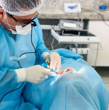 Imagem Diatheke Paramentação Odonto. -Diatheke - Implante 40g Azul Claro 